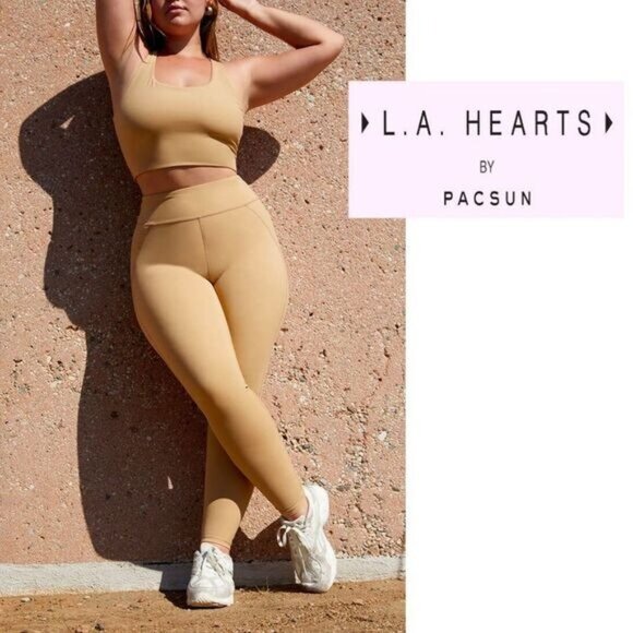 Workout Outfits for Women 2 Piece Seamless Crop Tank High‎ Waist Leggings Sets - Picture 2 of 11